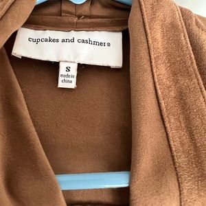 Cupcakes and Cashmere Suede Jacket